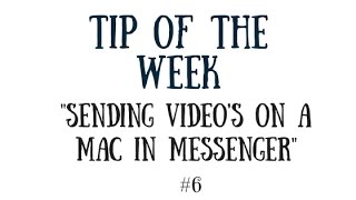 Facebook messenger now allows us to send videos from your mac or pc
watch this short training learn how. if you like please subscribe my
...