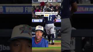 This fadeaway battle went CRAZY #mlb