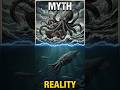 The Real-Life "Kraken" of the Cretaceous Ocean! 🦑 #prehistoricanimals #lostworldcreatures #facts