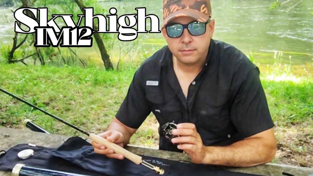 Equipo mosca seca muy interesante / Skyhigh IM12 Toray + Minima Super Large Arbor.