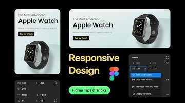Responsive Card Component UI Design in Figma tricks & tips