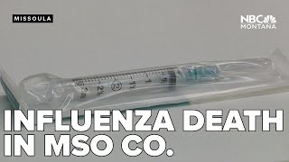 Influenza death reported in Missoula Co