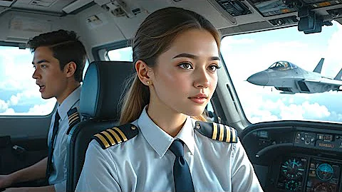 She Was Just a Civilian Pilot — Until 179 Lives Hung on Her and the F-22s Exposed the Truth