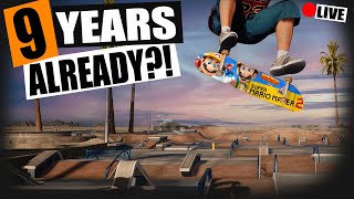 🔴9 Year Channel Anniversary Special - SESSION: Skate Sim / Mario Maker 2