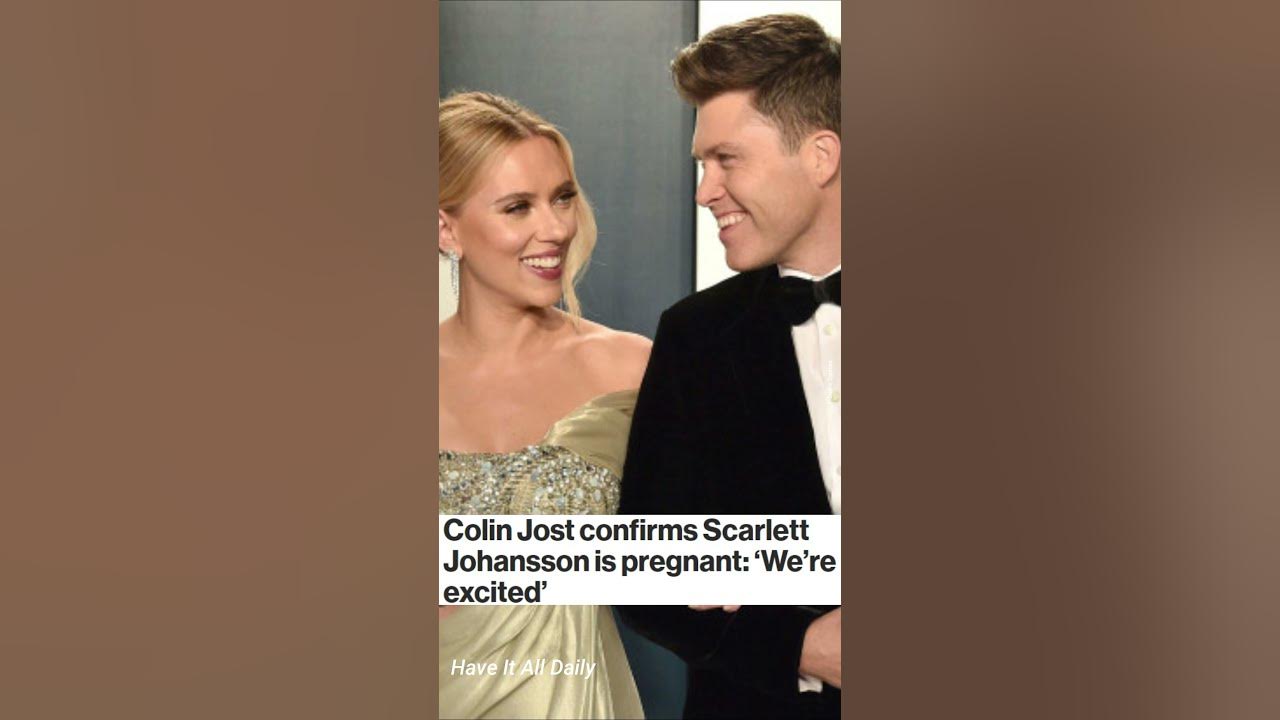 Colin Jost Confirms Scarlett Johansson Is Pregnant: 'We're Excited' –  Hollywood Life