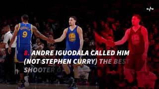 10 things you may not know about Warriors guard Klay Thompson