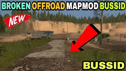 Broken offroad map mod bussid | mod map bussid | bus simulator indonesia | new map mod for bussid .