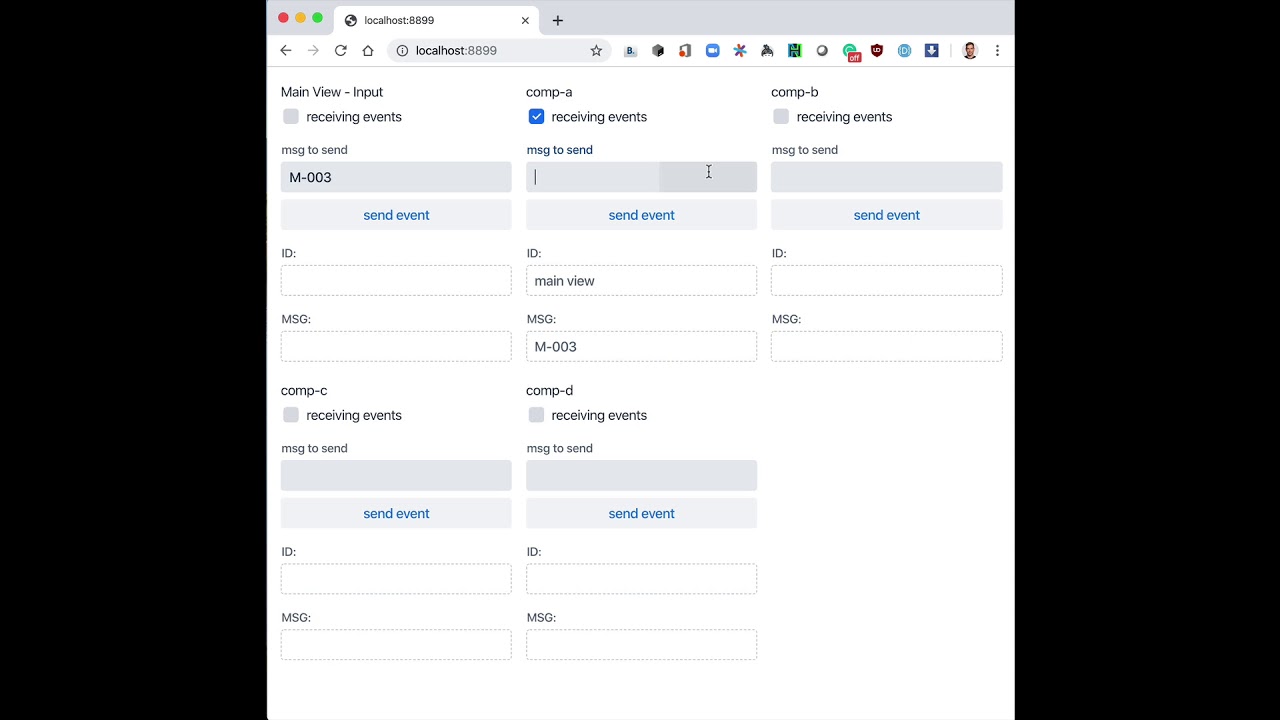 Observer pattern with Vaadin Flow