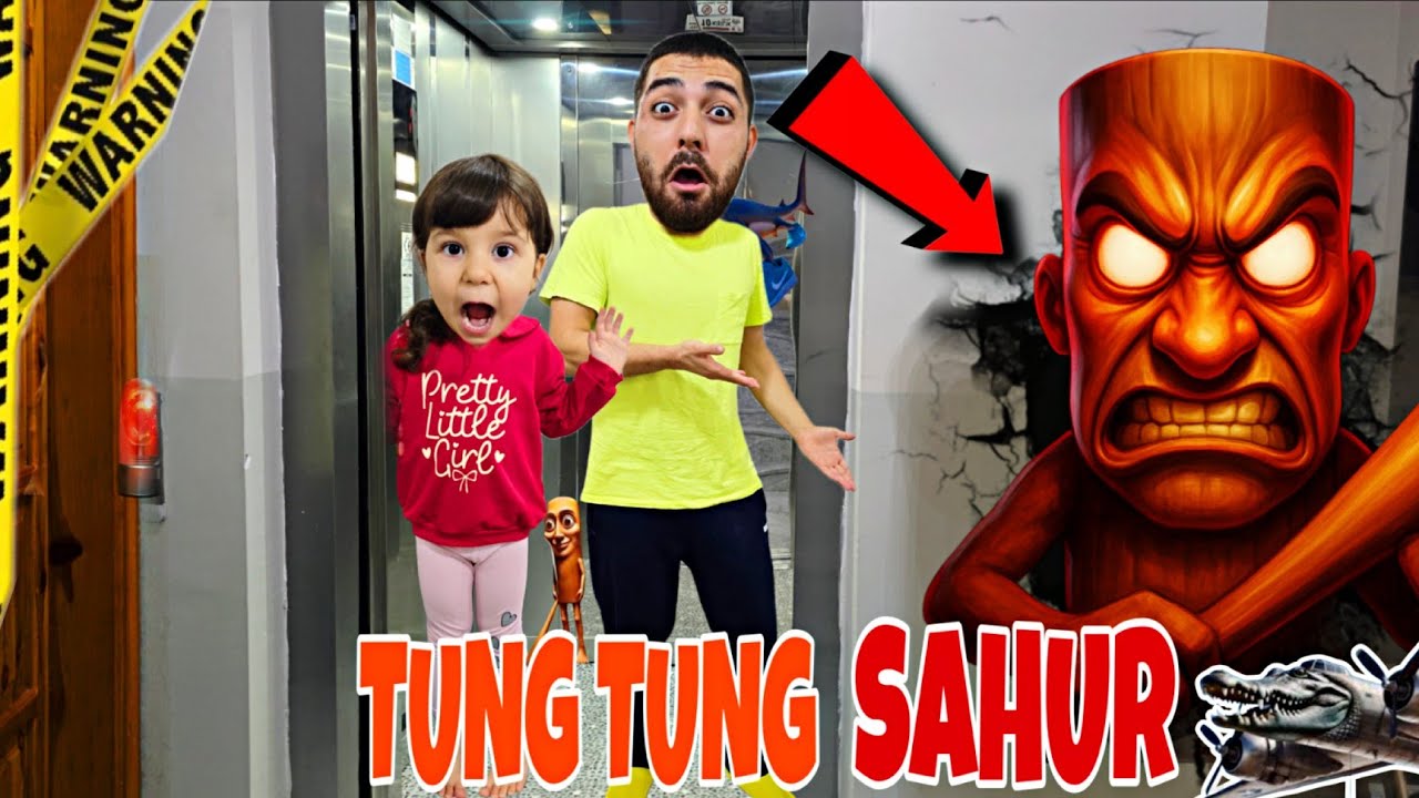 LUNAPARKTA DEV KAÇIŞ MİLA!! EYVAH KAPANA TAKILDI!!