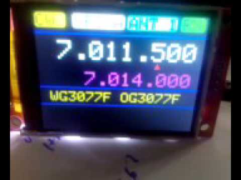 EA7HG...SuperVFO TFT CW Decode