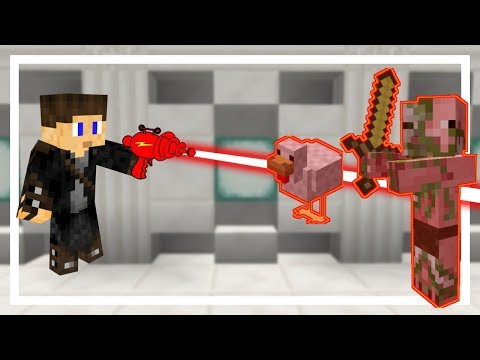 Hoe maak je een WERKENDE LASER in MINECRAFT??? - Command block tutorial