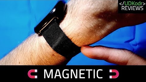 MAGNETIC Mesh, Infinity Band Replacement for Fitbit Sense® 1 & 2 and Versa® 3 & 4 🧲