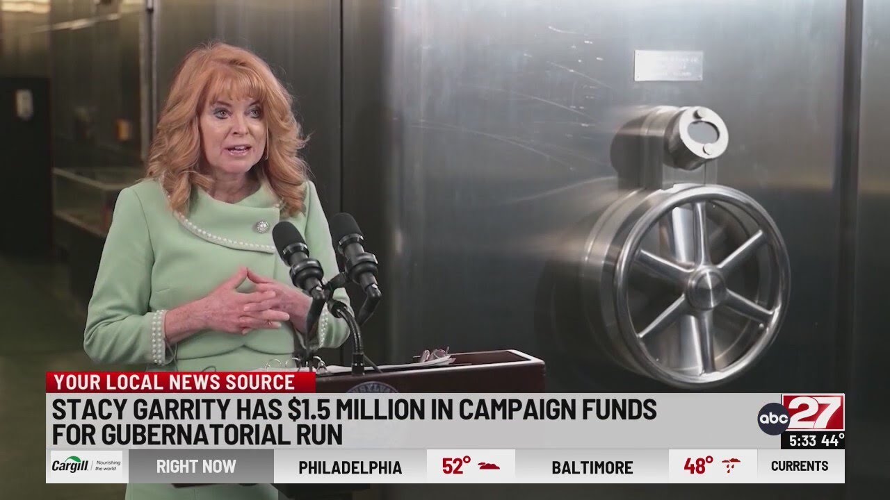 Garrity raises $1.5M in gubernatorial campaign funds