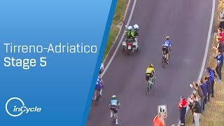 Tirreno-Adriatico 2019 | Stage 5 Highlights | inCycle