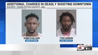VIDEO: Police charge two suspects in deadly downtown Charleston shooting