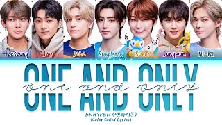 Download lagu ENHYPEN (엔하이픈) 'One and Only' Lyrics (Color Coded Lyrics)
