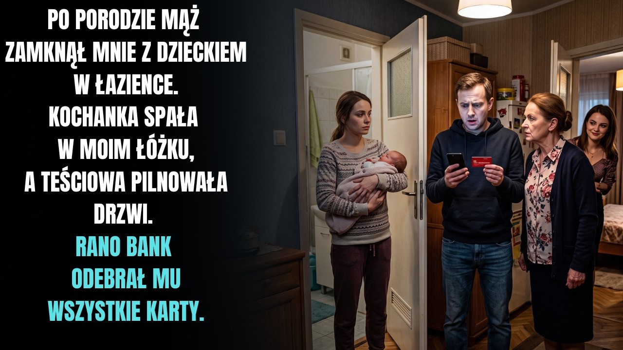 „Podpisałaś jako poręczyciel kredyt na 42 000 zł – powiedział urzędnik banku, a ja stałam trzy tygodnie po porodzie z dzieckiem przy piersi, czując, jak ziemia usuwa mi się spod nóg. Mój mąż stał...