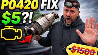 Check Engine Light P0420? Cheap Amazon Fix