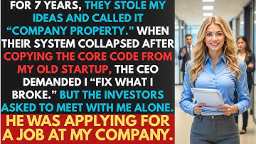 My Boss Thought He Could Claim My Startup. He Had No Idea What Was Coming...