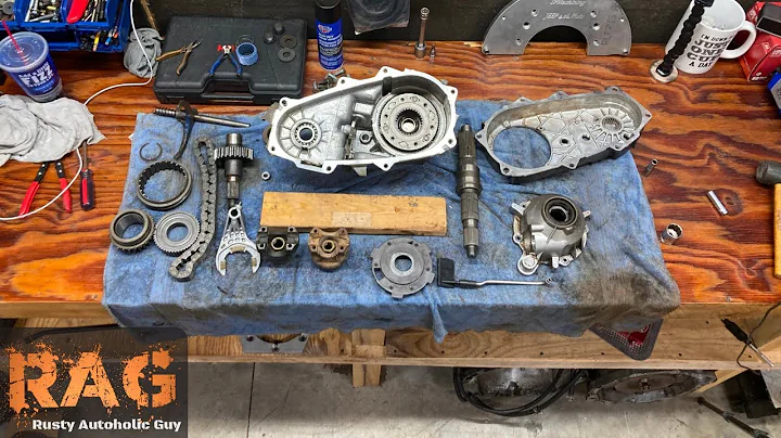 Rebuilding an NP231 transfer case with a used SYE Kit - 1990 YJ Wrangler