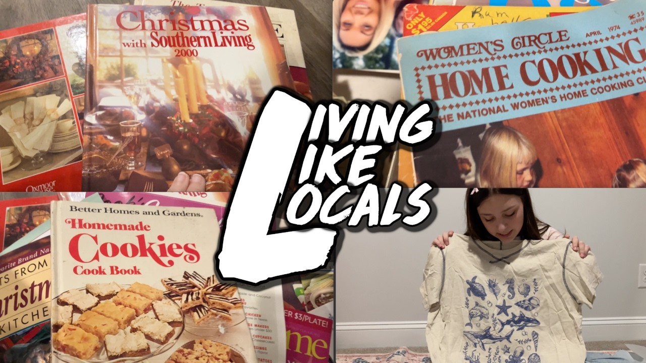 Распаковка старинных кулинарных книг моей бабушки.