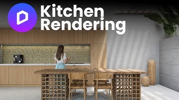 Kitchen Rendering: SketchUp + D5 (Full Tutorial)