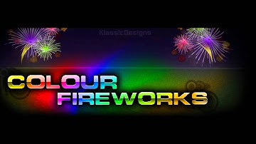 Bukkit ColourFireWorks Plugin Art | By Me!