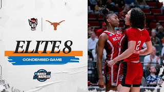 NC State vs. Texas - Elite Eight NCAA tournament extended highlights