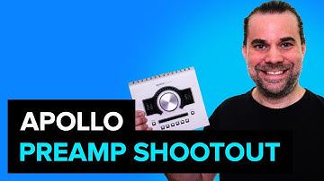 Apollo Twin Preamps with and without Neve and API Unison Plugins