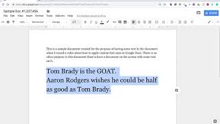 A Quick Tip About Changing Google Docs Font Sizes