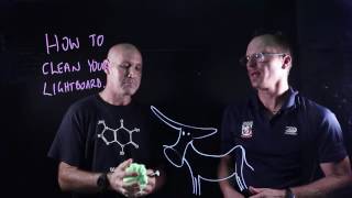 Lightboard tip- how to clean the lightboard