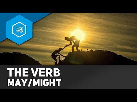 The verb may