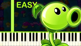 NIGHT STAGE | Plants vs Zombies - EASY Piano Tutorial screenshot 5