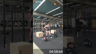 Cyprus Throwdown WOD 3 f50+, Nicole Reichmuth, Gabriela Schmidlin