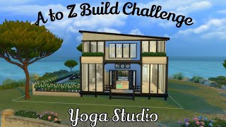 A to Z Challenge: Yoga Studio | The Sims 4 Speed Build