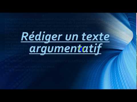 comment-rédiger-un-texte-argumentatif---كيفية-كتابة-نص-حجاجي