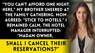 At Christmas, They Called Me 'Too Poor For This Hotel'—The Manager Had An Announcement