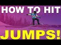 How to hit jumps on your snowboard beginner to intermediate