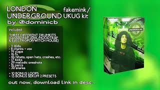 [FREE] FAKEMINK / FENG / ESDEEKID / UKUG DRUMKIT - "LONDON UNDERGROUND" - @dominicbofficial