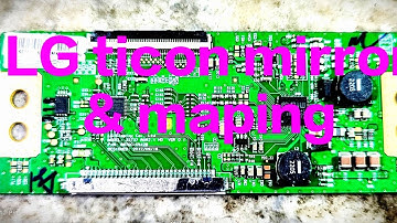LC320DXY LG DISPLY MIRROR PROBLEM SOLUTION BY TCON || led tv ulta picture ko keise sahi kare