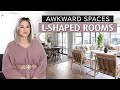 AWKWARD SPACE SOLUTIONS | L-Shaped Rooms | Julie Khuu