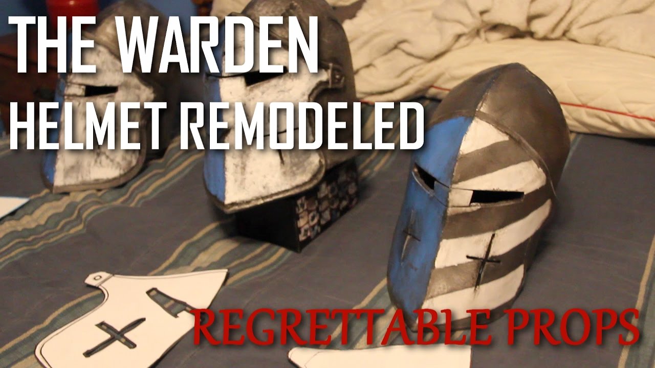 HOW TO For Honor Costume ( The Warden�s Helmet Remodeled) YouTube HOW TO For Honor Costume ( The Warden�s Helmet Remodeled) YouTube