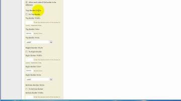Using Border Styles to Emphasize Menu Items Using Thesis Navigation Plugin