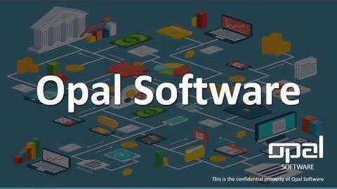 Welcome To Opal Software!!