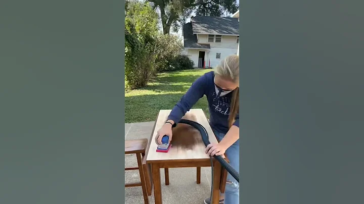Kitchen Table Transformation #shorts #furnituremakeover