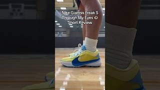 Nike Giannis Freak 5 “Through My Eyes” On Feet & In Hand Looks - Short Review #shorts #greekfreak