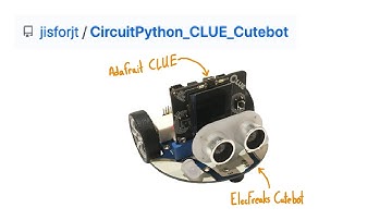Cutebot and CLUE are even better pals!
