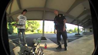 Cop Steals Skateboard