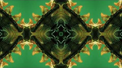 VJ Loop #14 Kaleidoscope Video Background Screensaver 1 Min