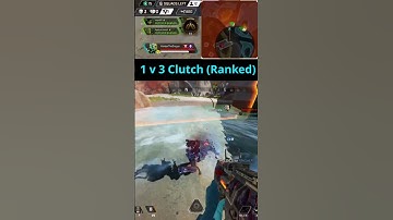 1 v 3 Teamwipe! 😈 Season 13 Ranked Highlights (Part 10) - Apex Legends #shorts